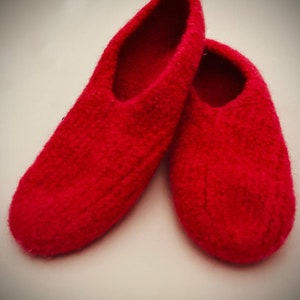 Felt slippers