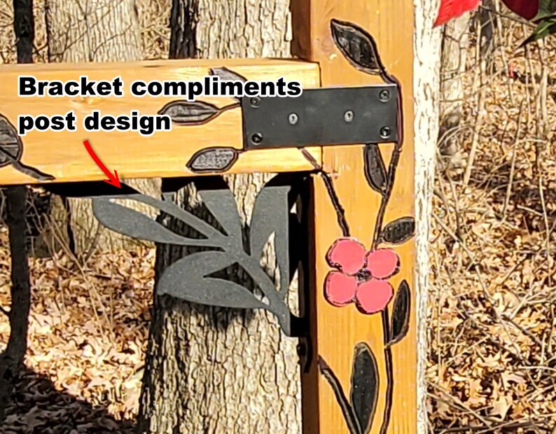 Custom Cedar Mailbox Post Etsy