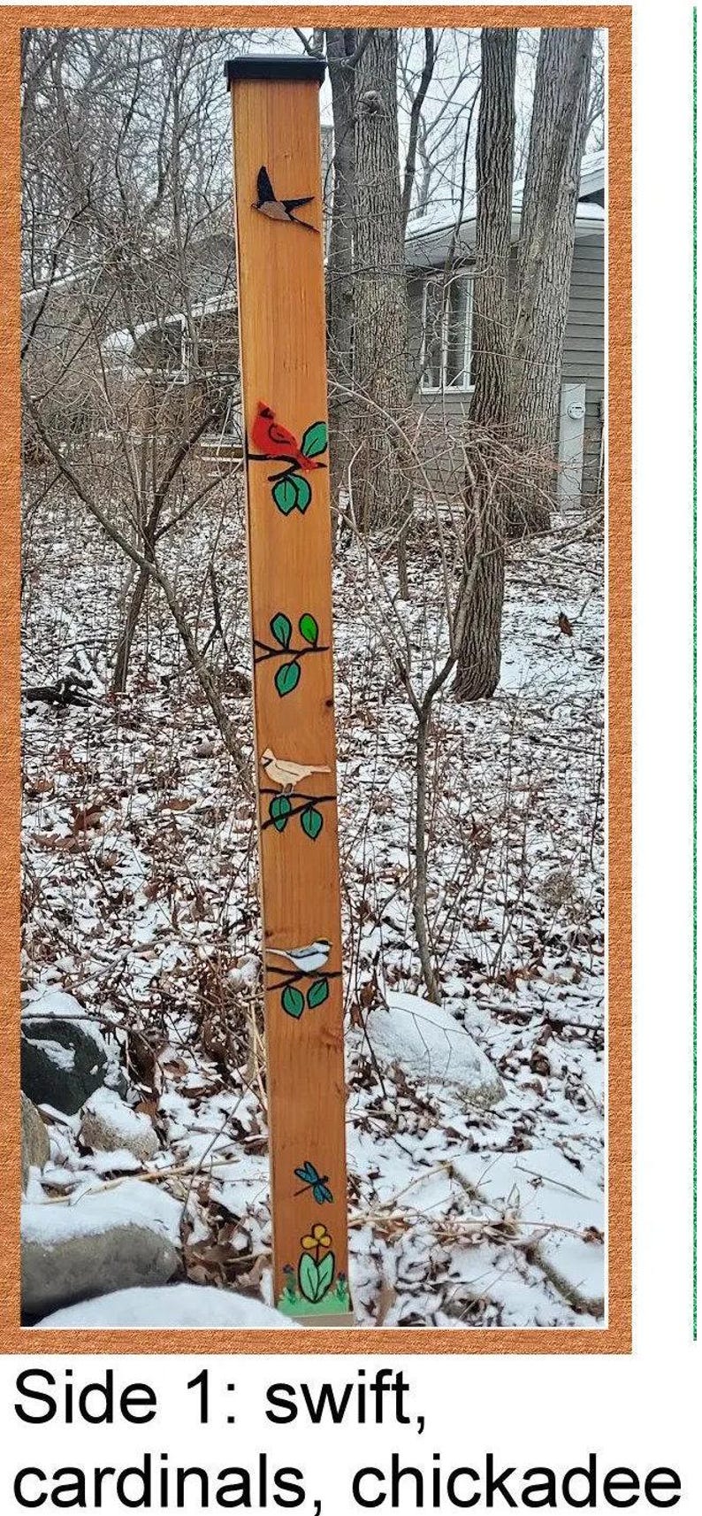 Cedar Wrapped Posts Ritz Craft Custom Decorative Cedar Garden Post - Etsy