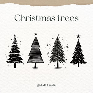 Christmas Tree Svg Bundle, Christmas Svg, Christmas Tree Svg, Christmas Clipart, Christmas Tree Png, Christmas Digital,Cricut