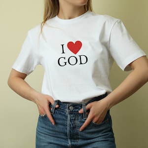 Sofortdownload | Ich Herz Gott SVG / PNG | Christliche SVG | Ich liebe New York Shirts