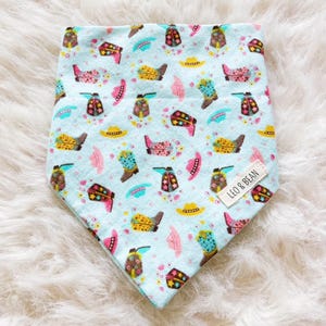 Westernhond bandana cowboy, zomerrodeo, scrunchie, slip op katoenen hondensjaal, huisdiercadeaus, flanel, kattenhondaccessoires, aanpasbaar
