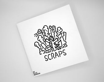 Scraps: A coloring book