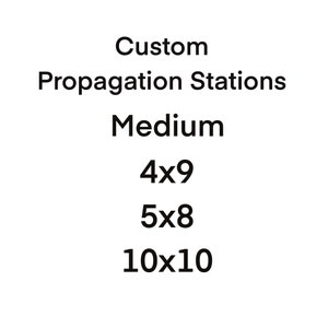 Custom Magnetic Propagation Station Medium: Personalized Plant Display for Your Unique Style! Elevate Your Plant Setup Today!