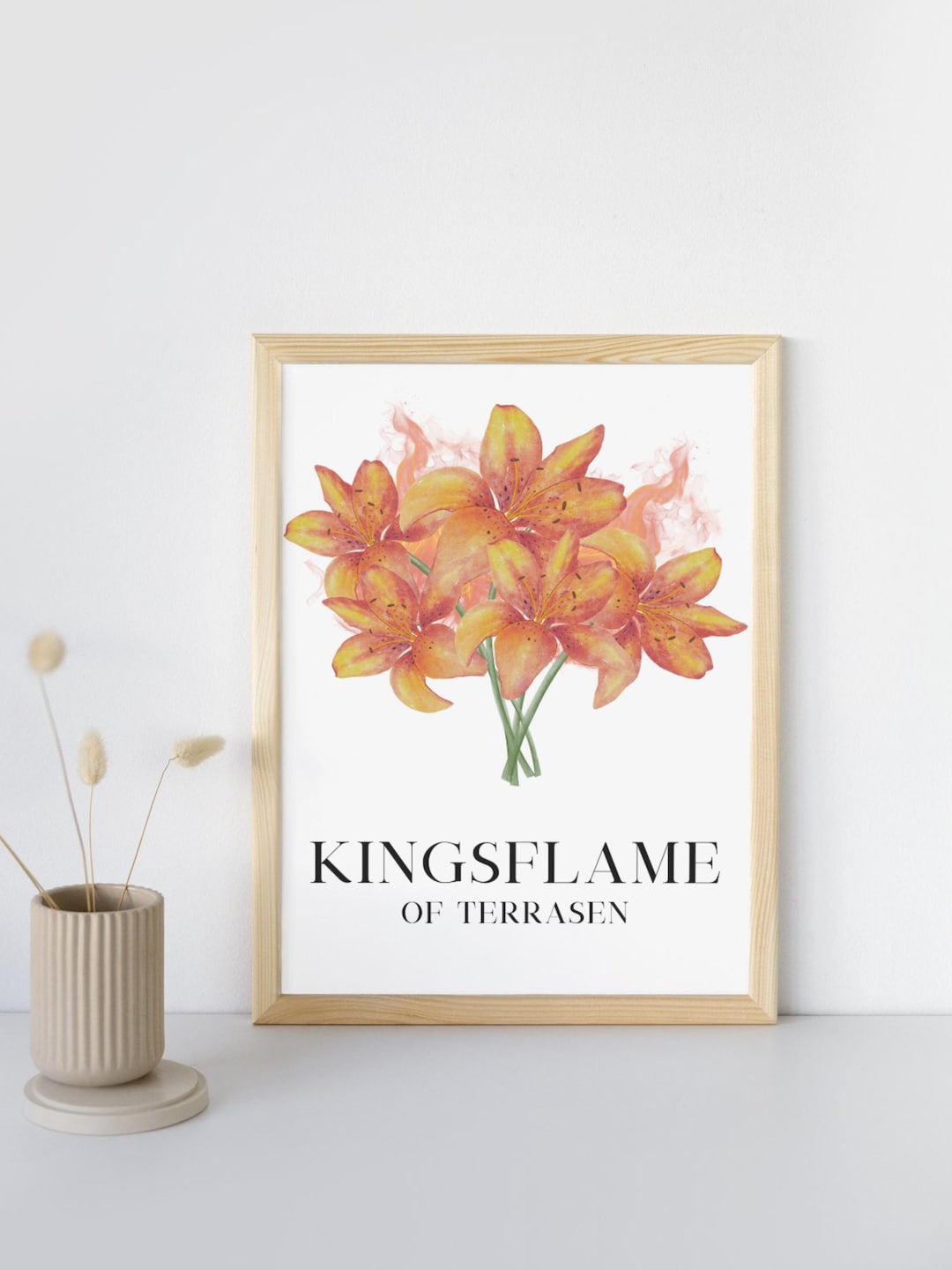 Kingsflame Throne Of Glass Art Print Digital Download Kingdom Of Il 1080xN.6160144828 5091