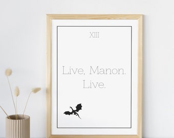 Throne of Glass Digital Download | Kingdom of Ash | Live, Manon. Live