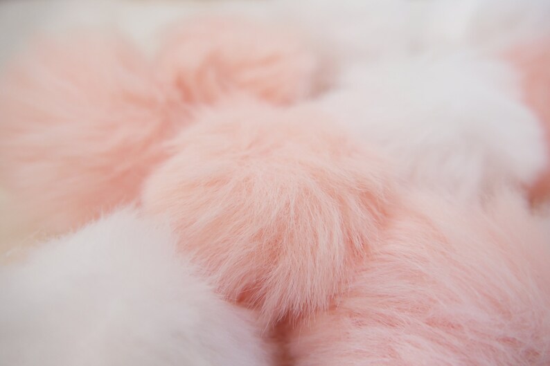 5 Pcs Fluffy Pompoms for Cat/fur Balls/hand Made Cat Toy Balls