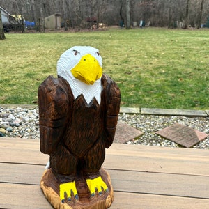 2ft Bald Eagle Carving