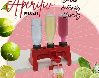 Beeriger Wein-Aperitif | Aperitif Getränkemischer | perfekte Mischung auf Knopfdruck | bei jeder Party ein Hingucker