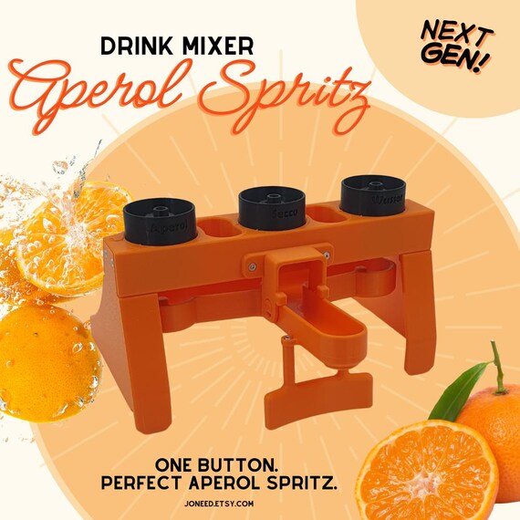 Aperolino / Aperol Spritz Getränke Mischer / perfekte Mischung auf Knopfdruck / bei jeder Party ein Hingucker / Geschenk