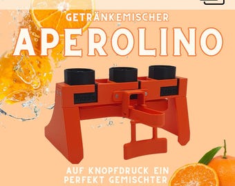 Aperolino digital download / Aperol Spritz drink mixer / perfect mix at the touch of a button / an eye-catcher at every party
