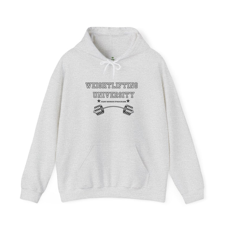 Weightlifting University, Funny Workout Hoodie, Pump Cover ,gym Lover