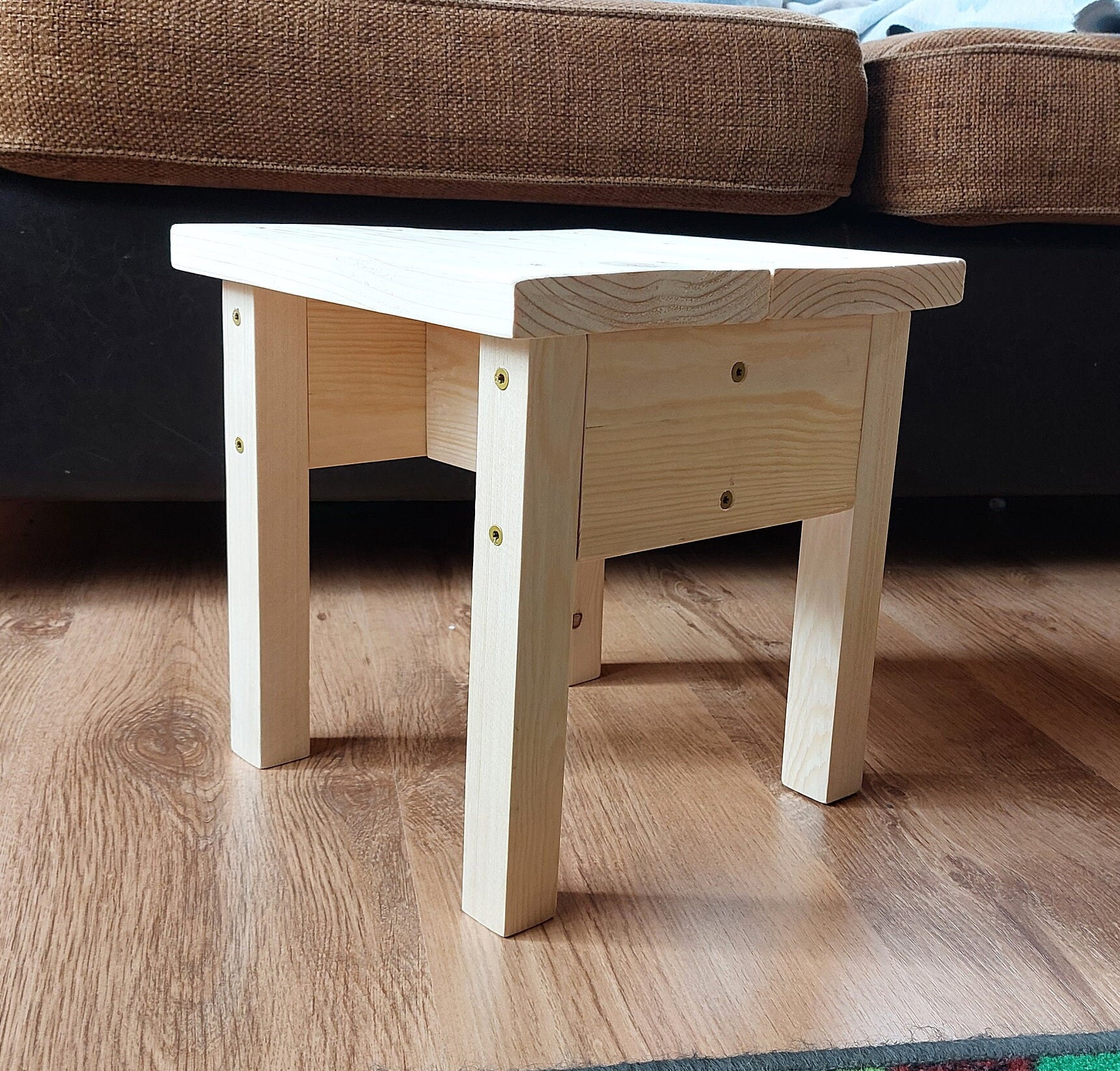Kids stool chair DIY woodworking project plans PDF