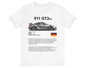 T-shirt design graphique Porsche 911