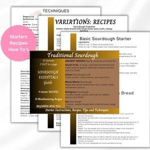 Sourdough Bread Essentials, Classic to Gluten Free, Starter Recipes, Variations,  How To&#39;s to become an expert from the first loaf.