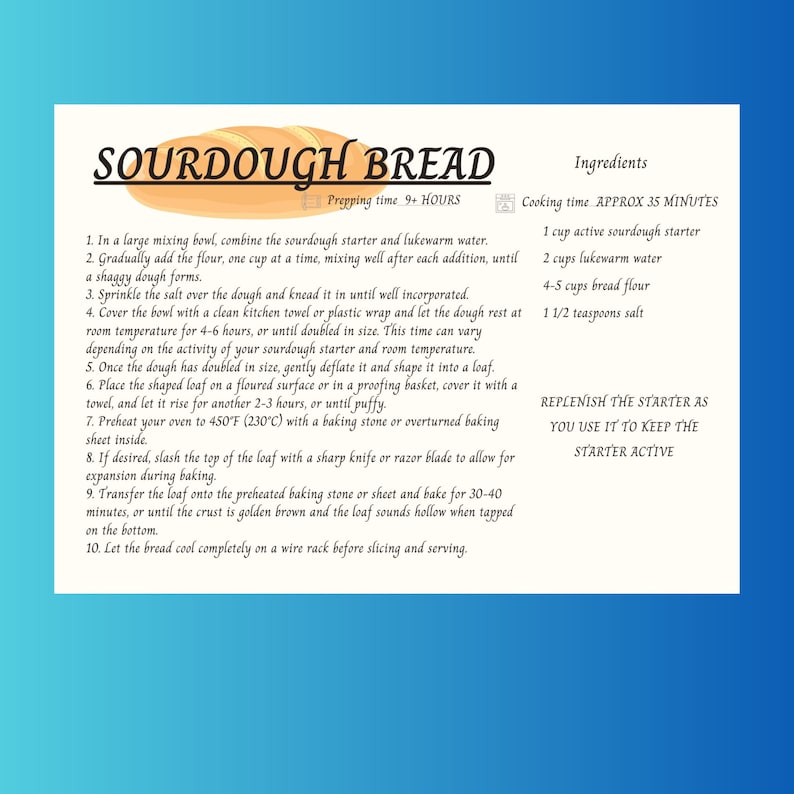 Sourdough Bread Starter Recipe and Instructions, Sourdough Bread Recipe, Sourdough Pancake