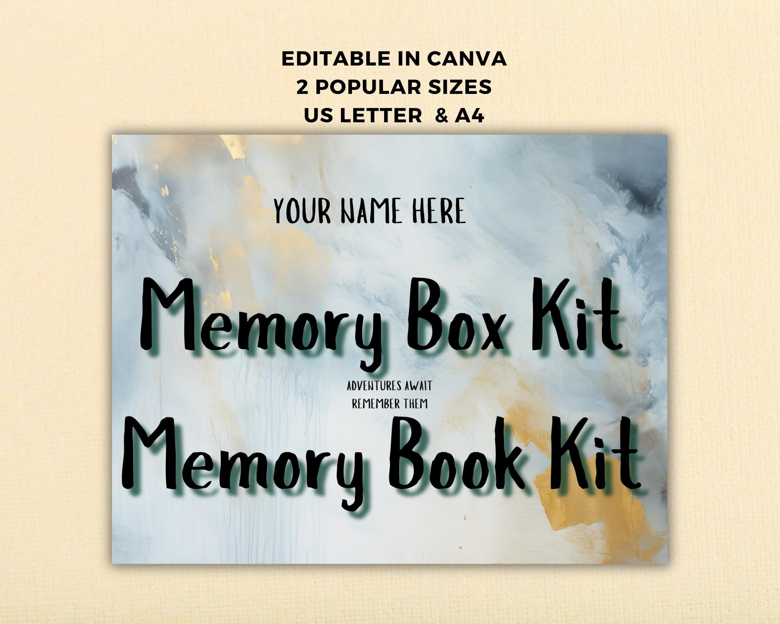 Boy's School Memory Box Kit: K-12 Keepsake (digital Download) - Etsy