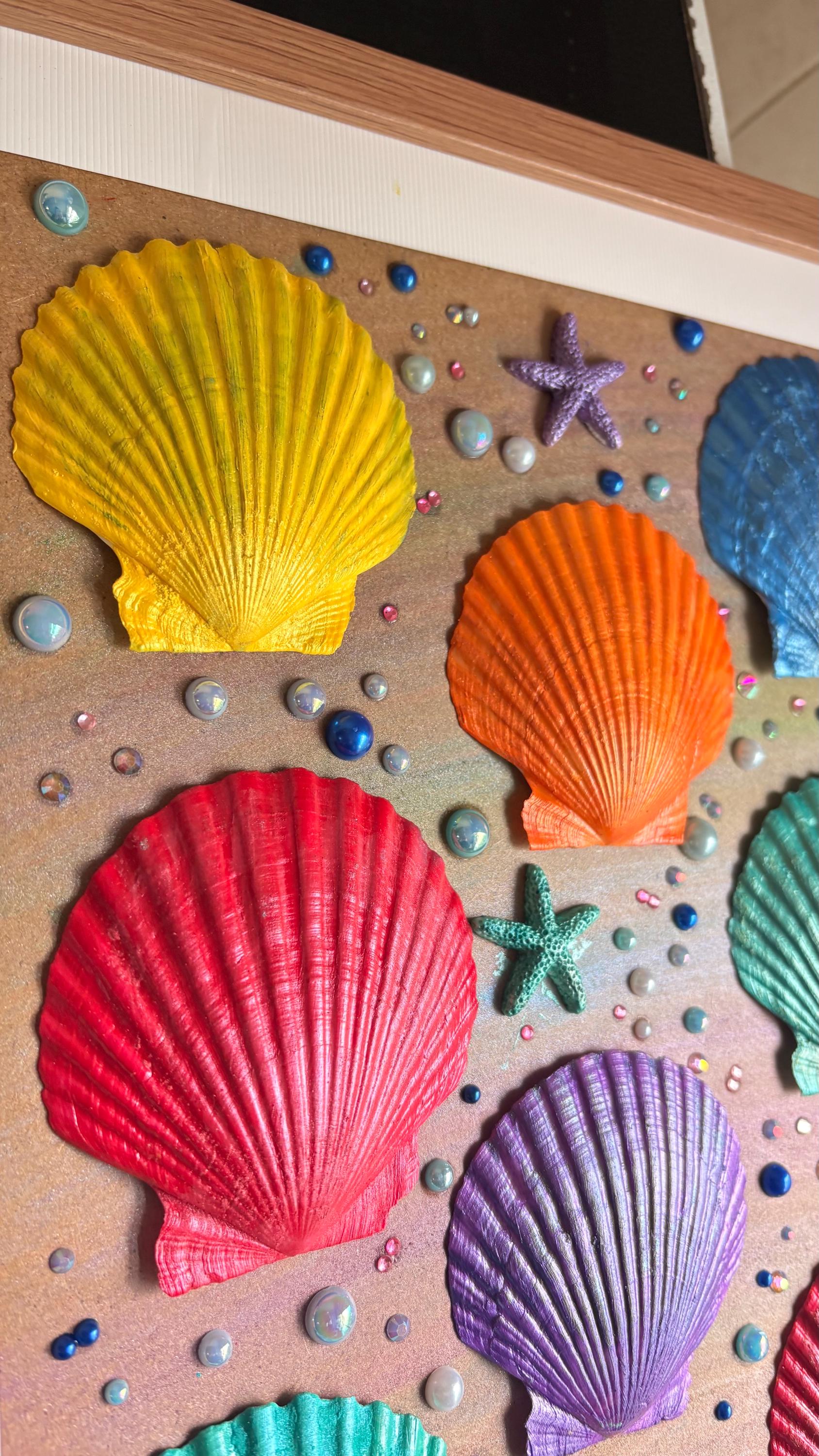 Cute Shell Rainbow Rainbow Shells - Etsy