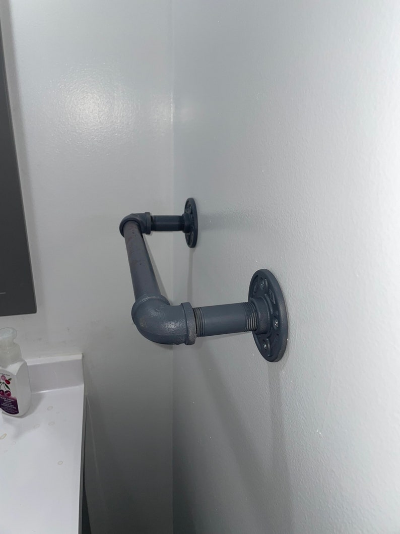 Towel Bar Industrial Pipe image 1