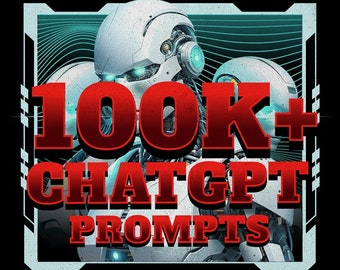 100.000+ ChatGPT, Bard Prompts - Ultieme megabundel - AI-inspiratie | Mega snelle collectie