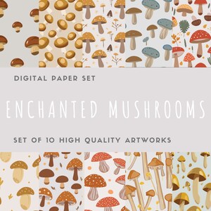 Carta digitale: funghi incantati