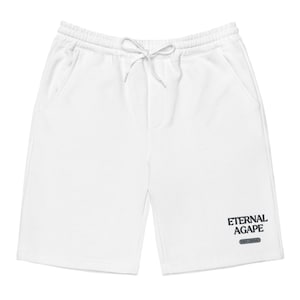 Men&#39;s Eternal Agape Est. 2024 Embroidered Fleece Shorts
