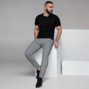 Stylish Gray Eternal Agape Men&#39;s Joggers
