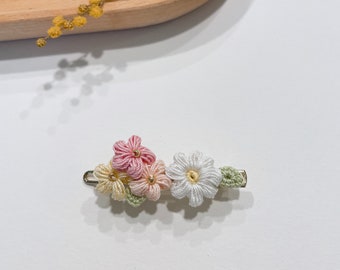 Fleurs micro-crocher