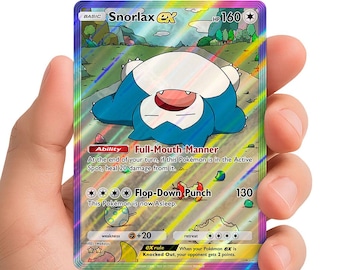 Snorlax ex | Eevee Grove | Pokémon Pocket Custom Card