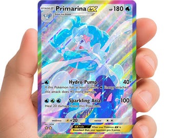 Primarina ex | Eevee Grove | Pokémon Pocket Custom Card