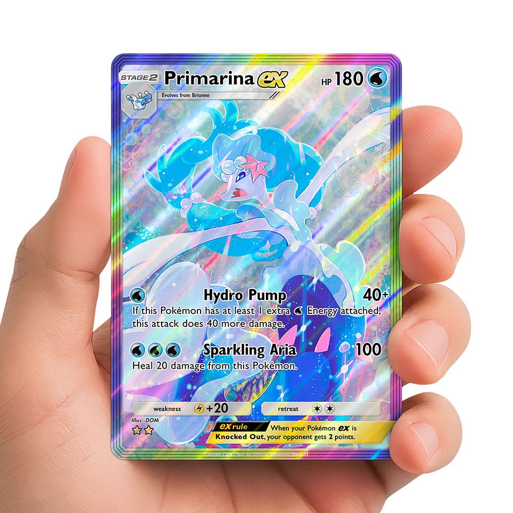 primarina gx pokemon card value Pokemon Promo Pin + Card set - Primarina GX