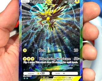 Zapdos ex | Genetic Apex | Pokémon Pocket Custom Card