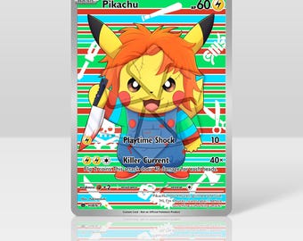 Pikachu | Chucky Crossover | Pokémon Custom Card