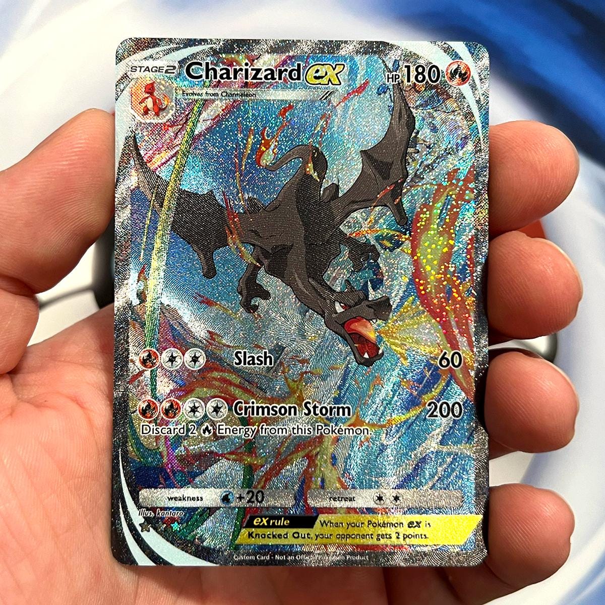 bearcat Charizard EX 2014 Pokemon Japanese EX Mega Battle Holo Charizard EX #002