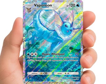 Vaporeon | Eevee Grove | Pokémon Pocket Custom Card