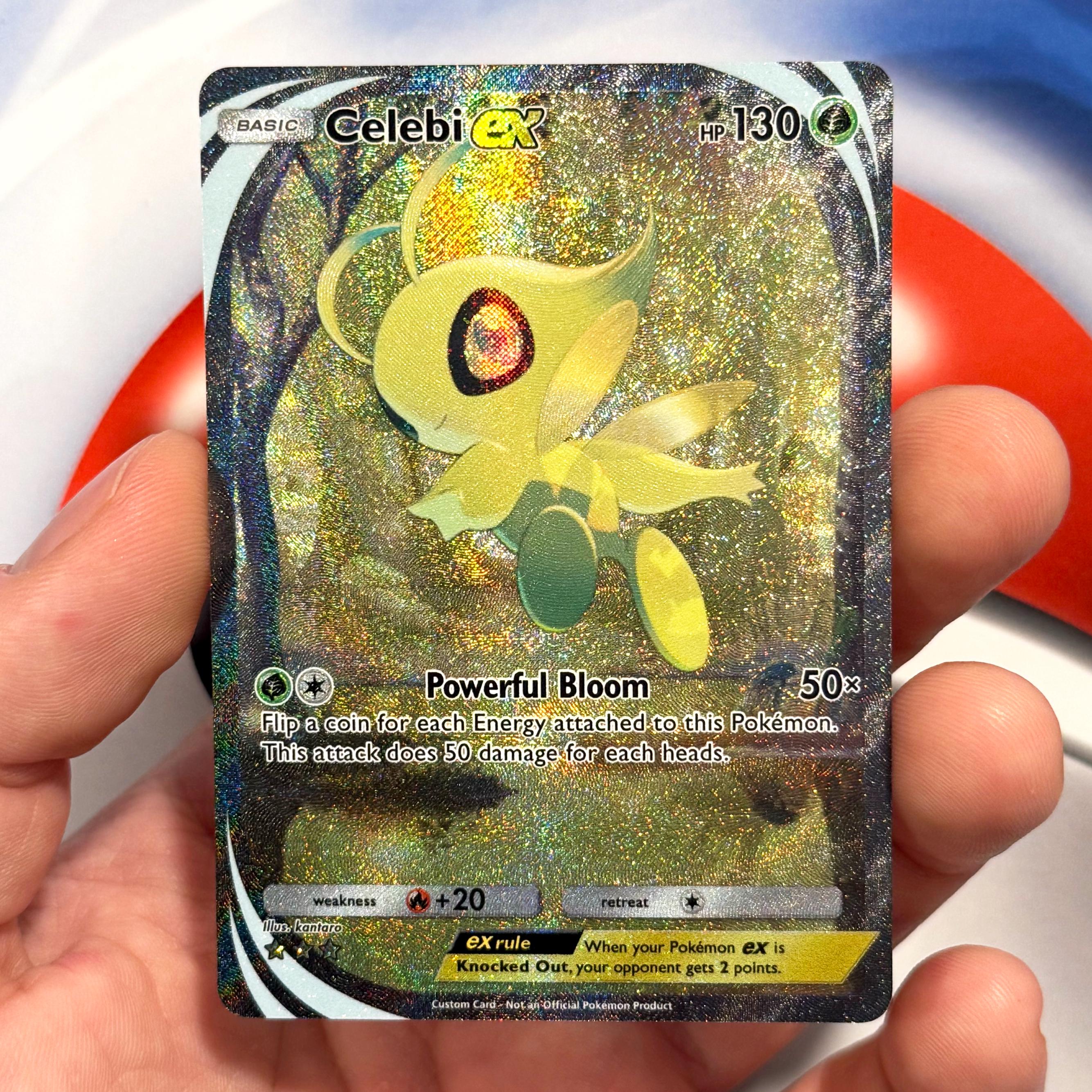 Celebi Ex - Pokémon Pocket - Mythical Island - Etsy