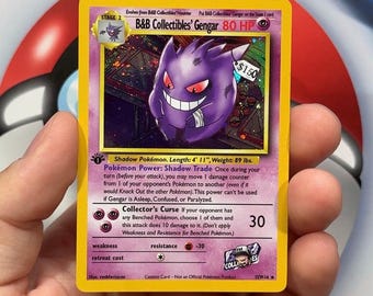 B&B Collectibles’ Gengar - Custom Holographic Card