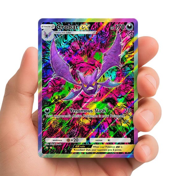 bat pokemon cards Crobat 2026 Pokemon Chaos Rising Rare Card 051/086 main image 0