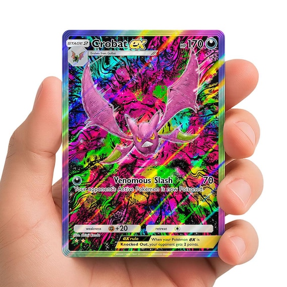Crobat Ex - Wisdom of Sea and Sky - Pokémon Pocket - Etsy
