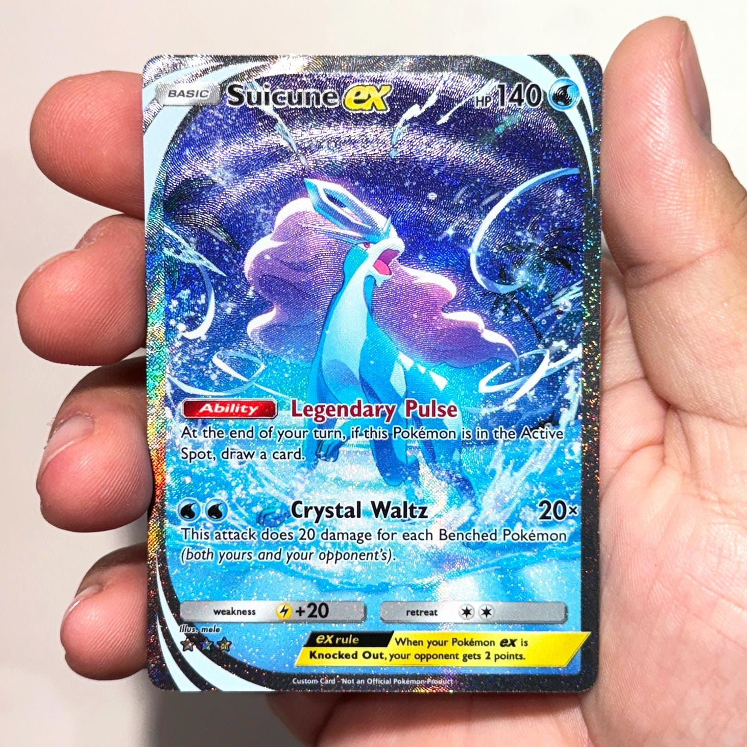 Suicune ex - Sources isoles - Pokmon Pocket - Etsy France