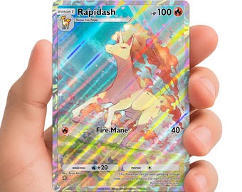 Rapidash | Genetic Apex | Pokémon Pocket Custom Card