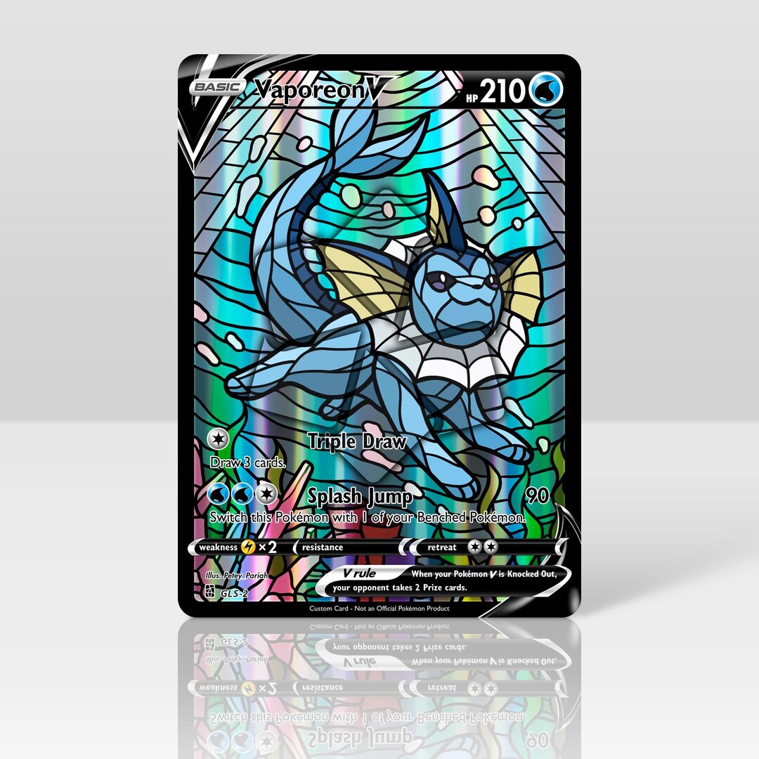 corocoro pokemon cards Vaporeon V main image 1