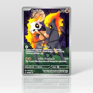 Cubone Halloween - Custom Holographic Card