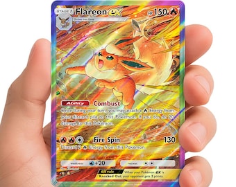 Flareon ex | Eevee Grove | Pokémon Pocket Custom Card