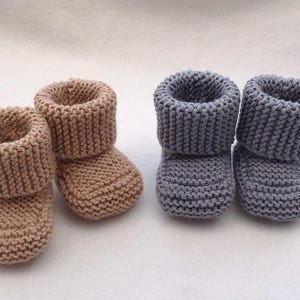 Oh Baby, Baby Bootie Pattern - Knitting