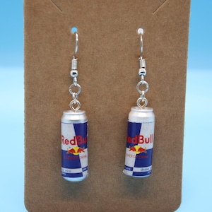 Energy Drink dangle earrings