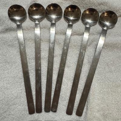 Towle Stainless Ice Tea Spoons - Etsy