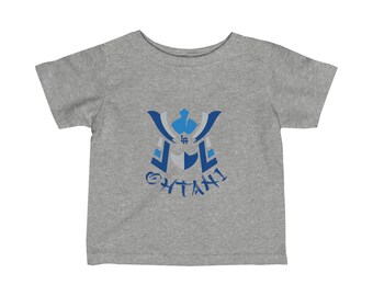 Ohtani LA Dodger Gasme Day T-shirt en jersey fin pour bébé