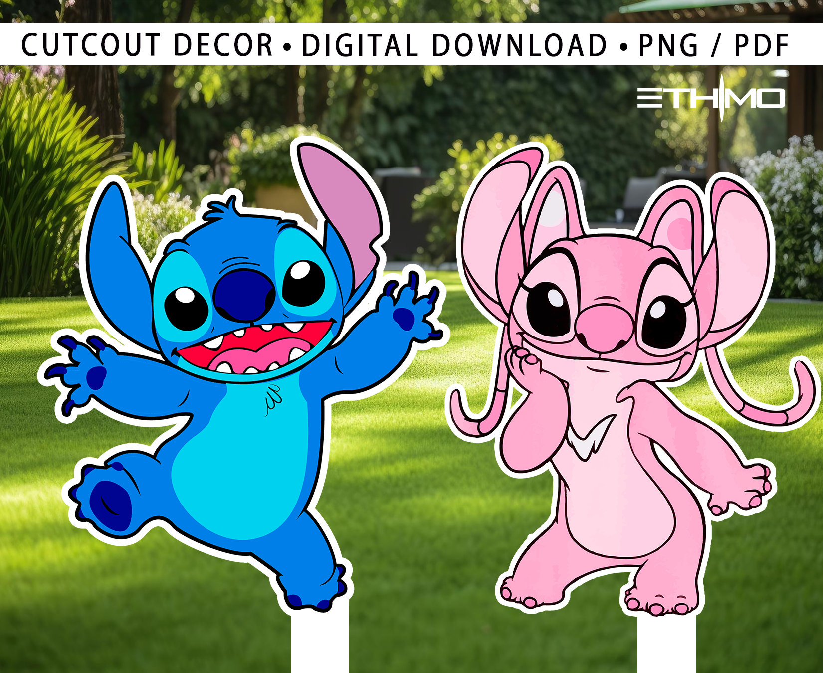 STAR CUTOUTS SM456 Maschera In Cartone Di Angel (Lilo & Stitch) - Decorazione Fai-da-te Per Feste A Tema, Compleanni E Eventi A Tema