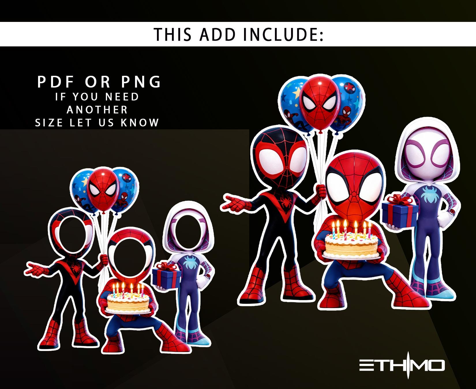 Spidey Cutout, Big Decor, Party Decorations, Birthday Prop, Selfie ...